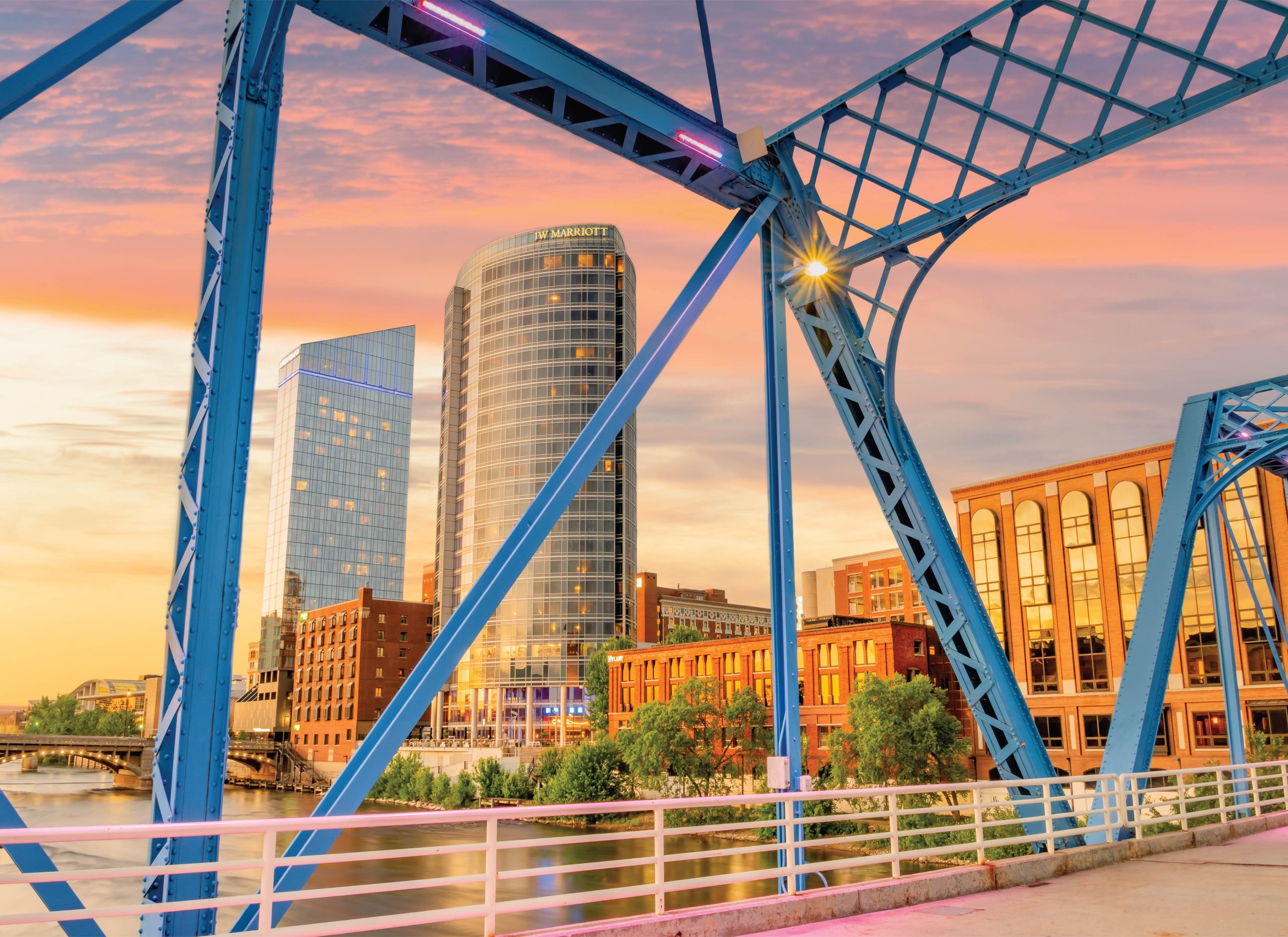 Grand Rapids Blue Bridge
